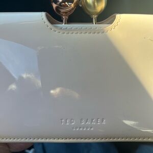 Ted Baker Glossy Cream Wallet